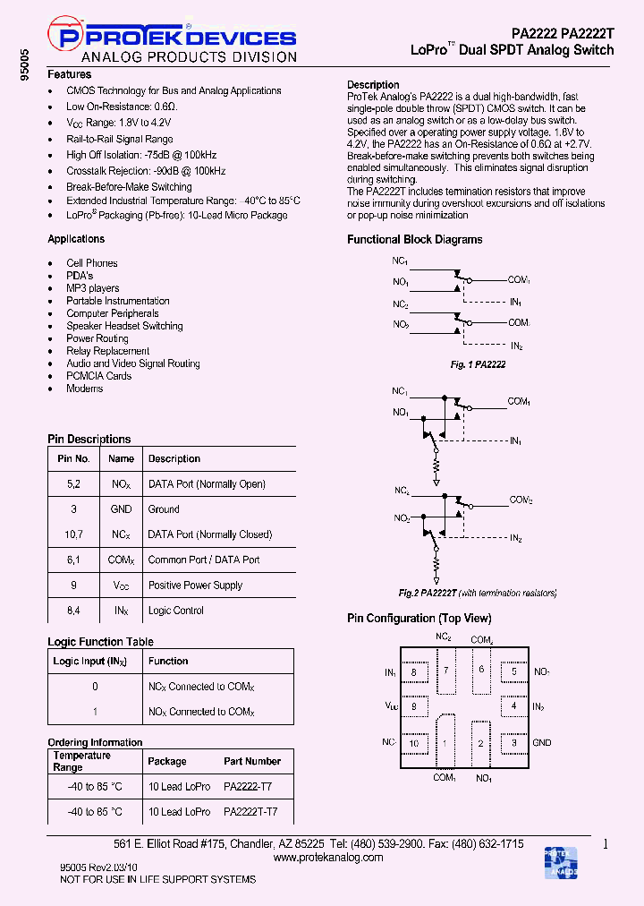 PA2222-T7_5881062.PDF Datasheet