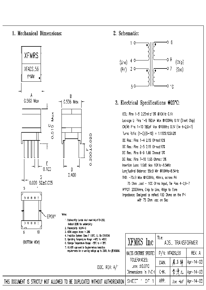 XFADSL56_5881386.PDF Datasheet