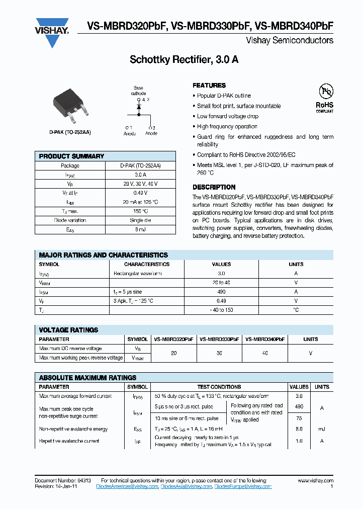 MBRD320PBF11_5886394.PDF Datasheet