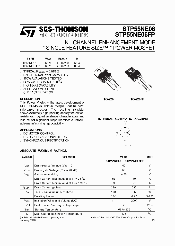 STP55NE06_5886062.PDF Datasheet