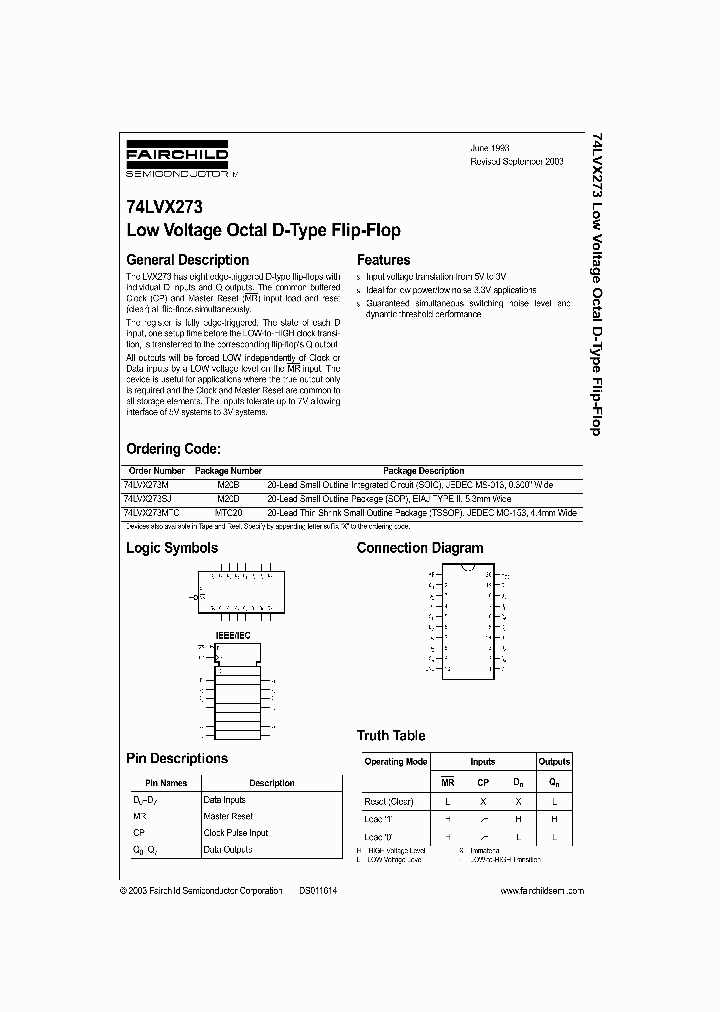 74LVX273MX_5889243.PDF Datasheet