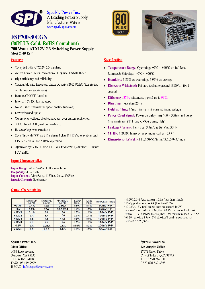 FSP700-80EGN_5890382.PDF Datasheet