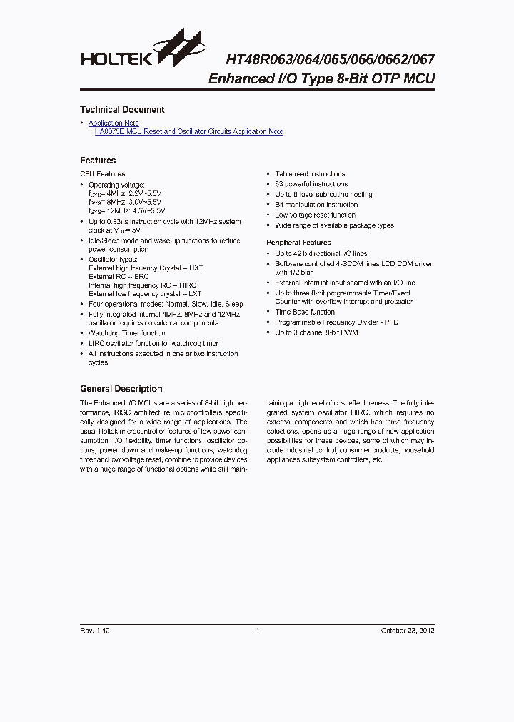 HT48R06512_5892780.PDF Datasheet
