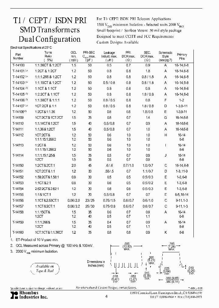T-14150_5899692.PDF Datasheet