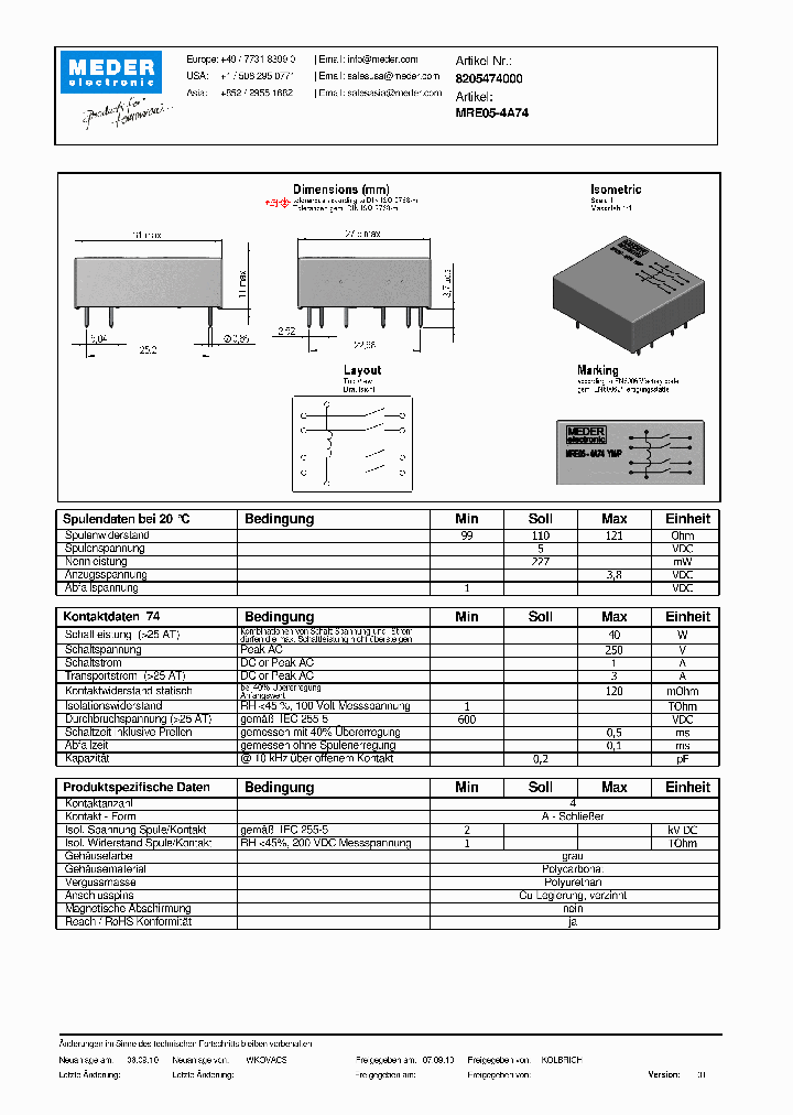 MRE05-4A74DE_5901774.PDF Datasheet