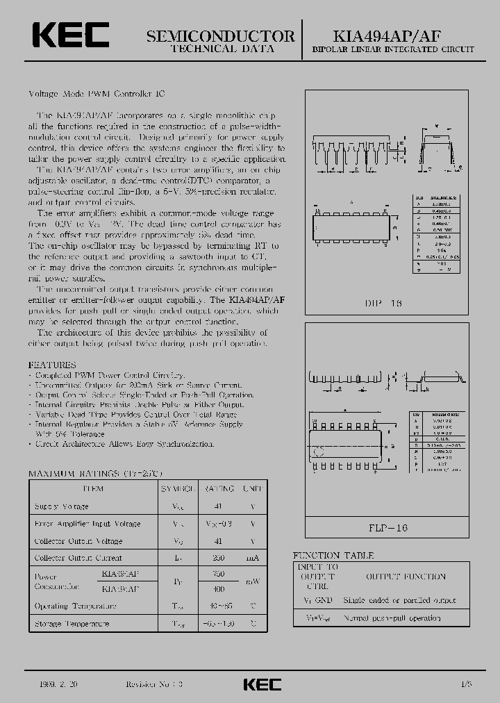 KIA494AP_5897516.PDF Datasheet