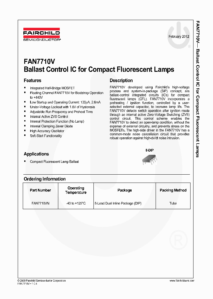 FAN7710V_5905364.PDF Datasheet