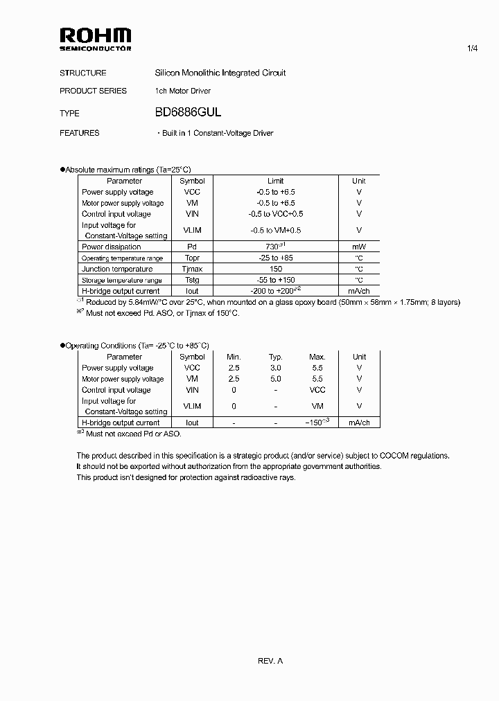 BD6886GUL11_5907592.PDF Datasheet
