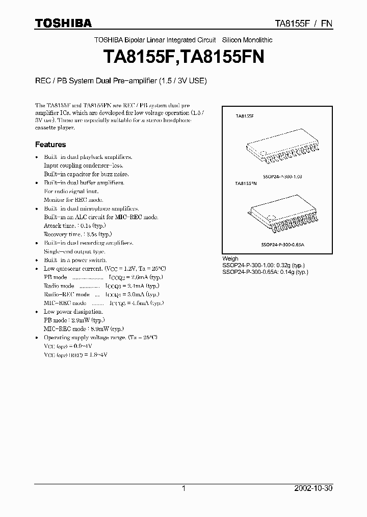 TA8155F_5909032.PDF Datasheet