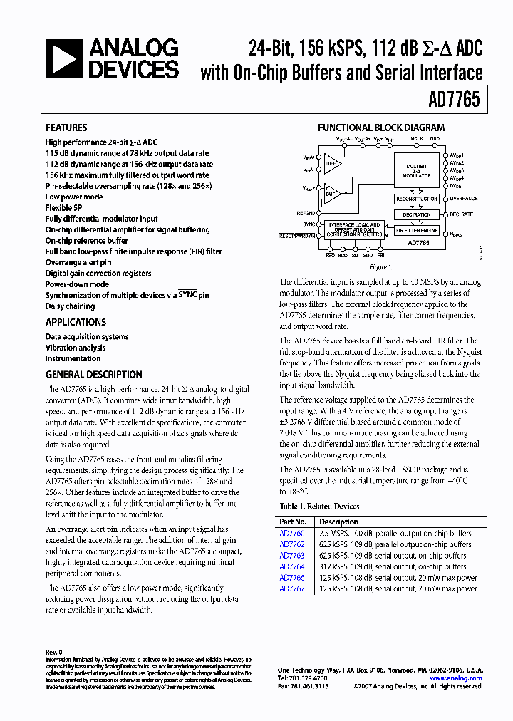 EVAL-AD7765EBZ_5894878.PDF Datasheet