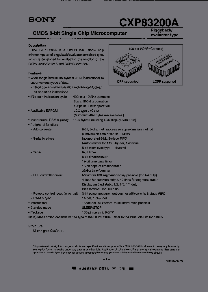 CXP83200A-U01Q_5906441.PDF Datasheet
