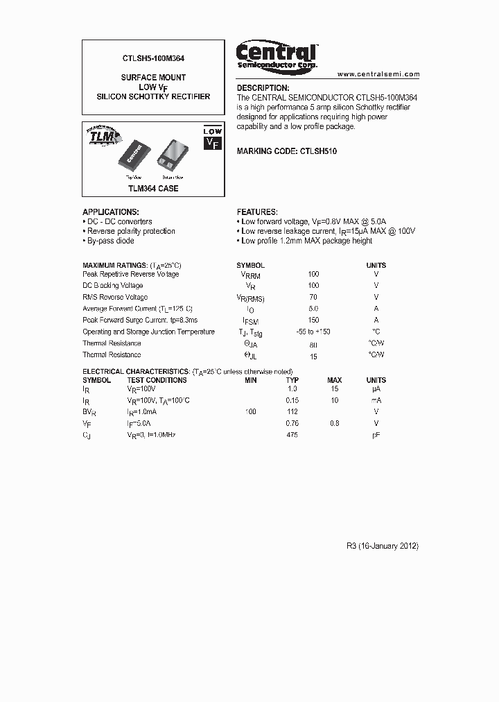 CTLSH5-100M364_5911620.PDF Datasheet
