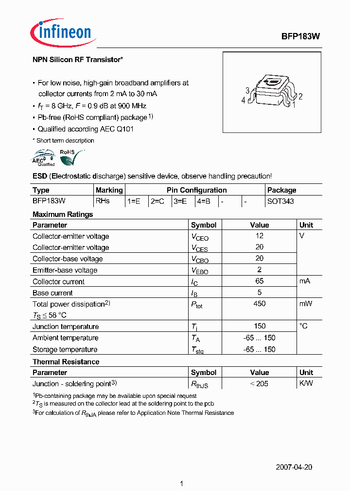 BFP183W07_5912357.PDF Datasheet