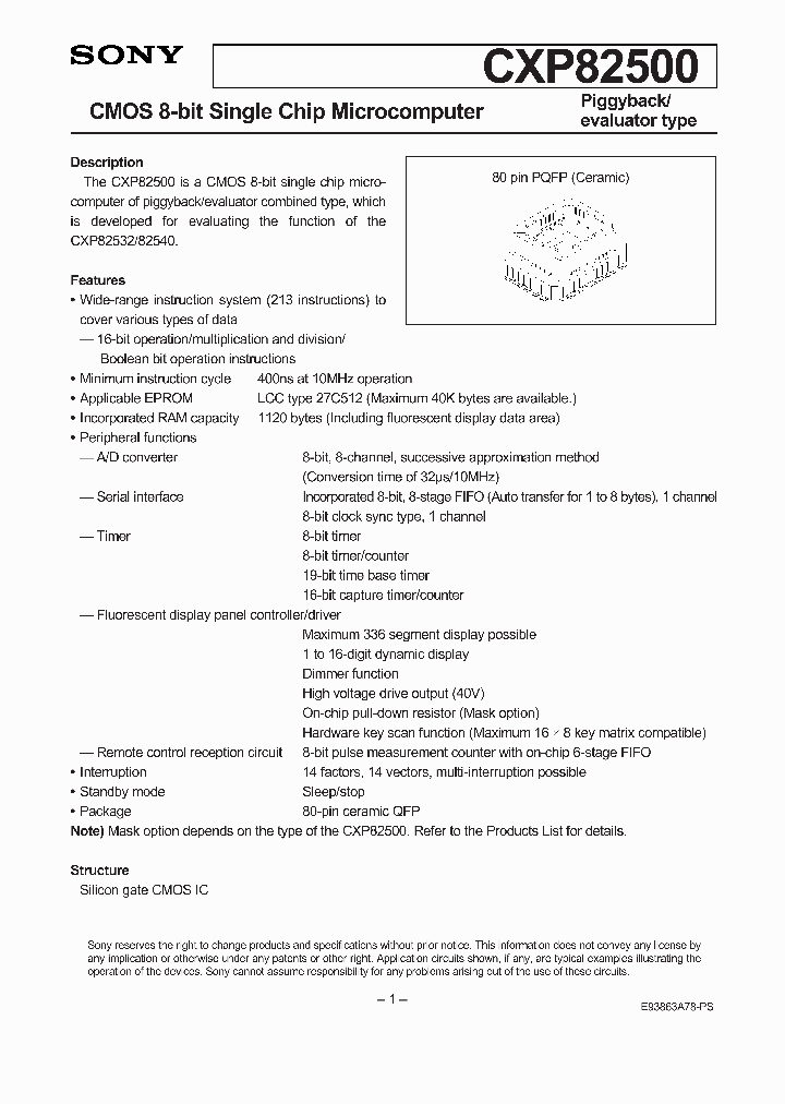 CXP82500_5895783.PDF Datasheet