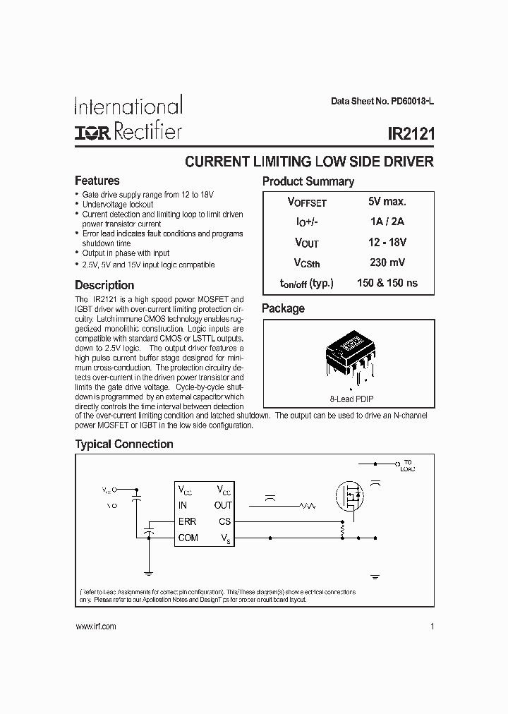 IR2121_5914170.PDF Datasheet