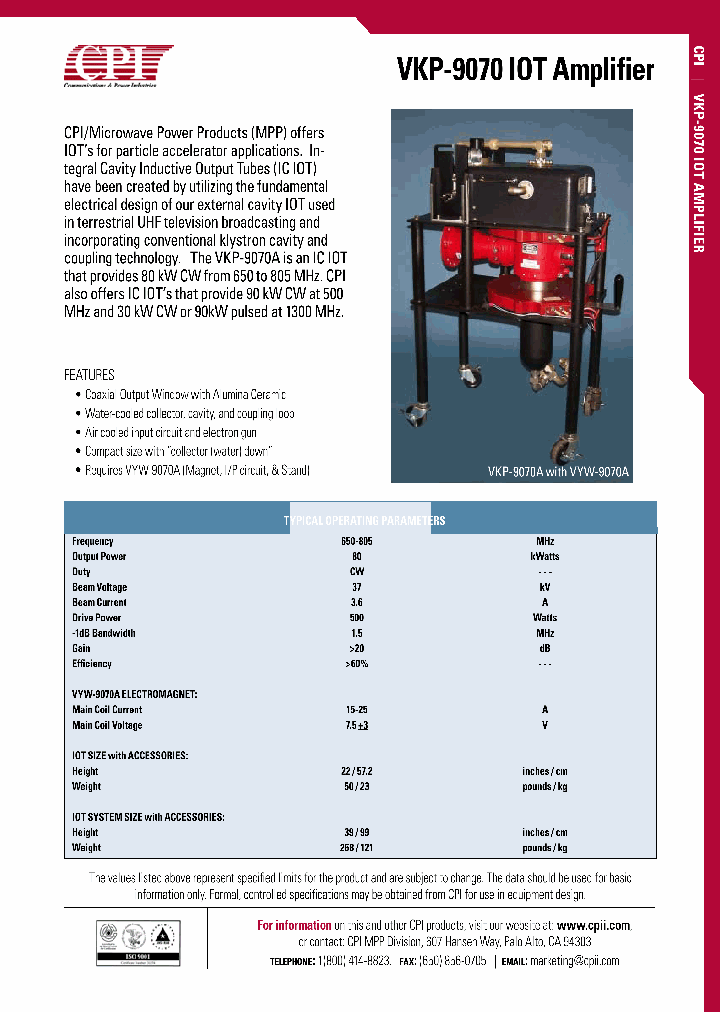 VKP-9070_5915010.PDF Datasheet