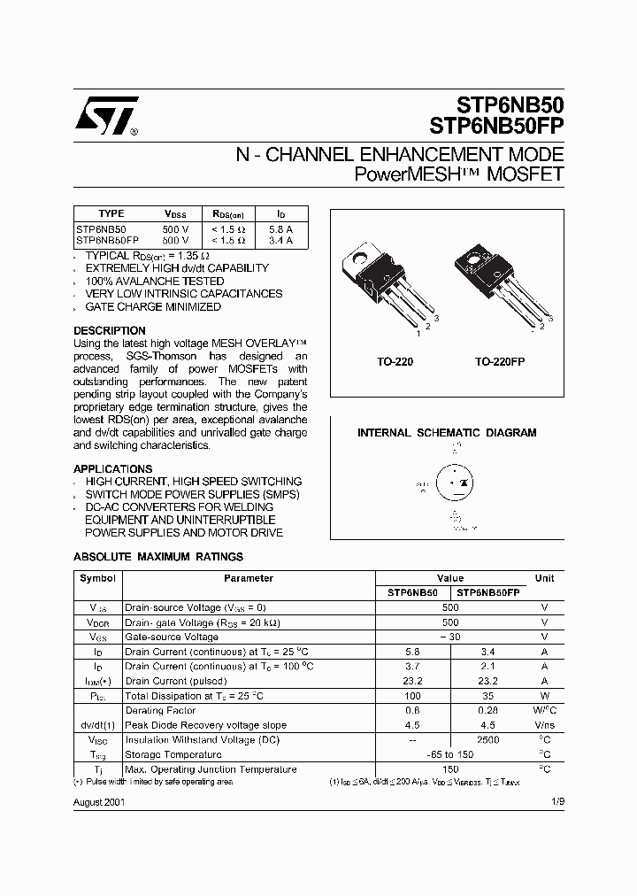 STP6NB50_5915123.PDF Datasheet