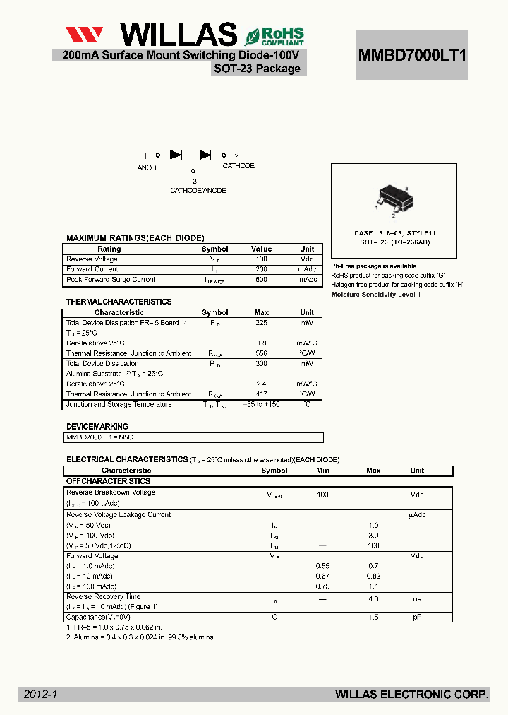 MMBD7000LT1_5916334.PDF Datasheet