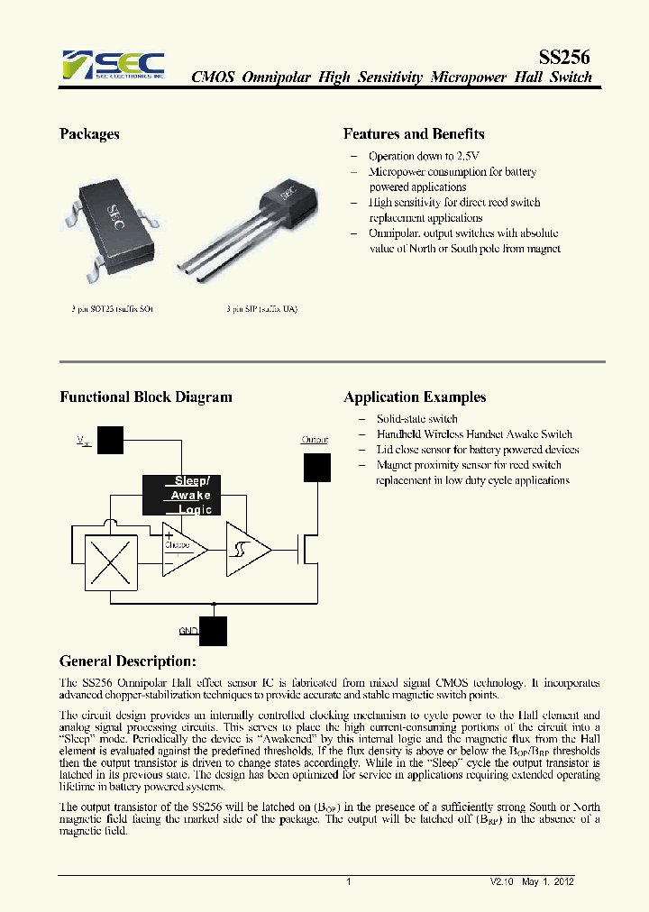 SS256LUA_5920190.PDF Datasheet