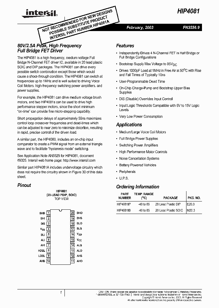 HIP4081_5921904.PDF Datasheet