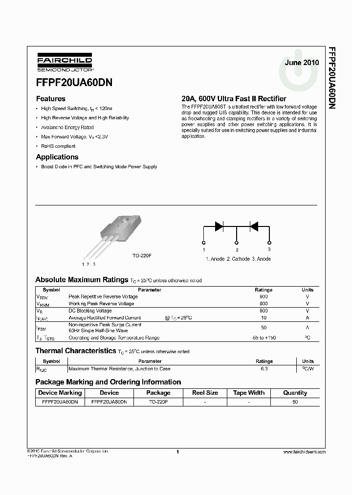 FFPF20UA60DN_5921923.PDF Datasheet