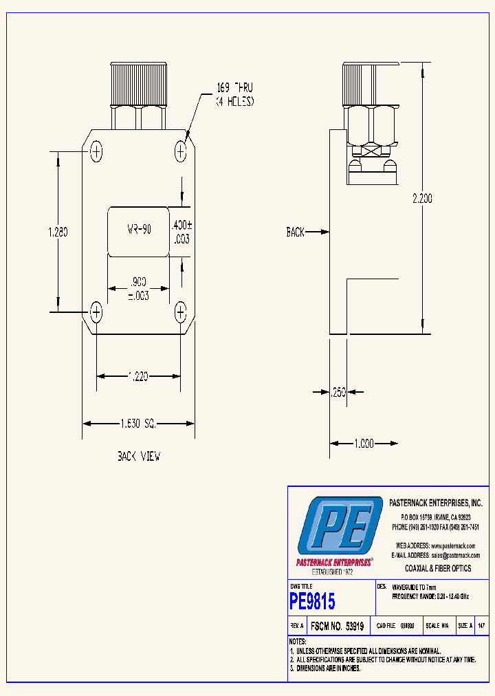 PE9815_5923064.PDF Datasheet