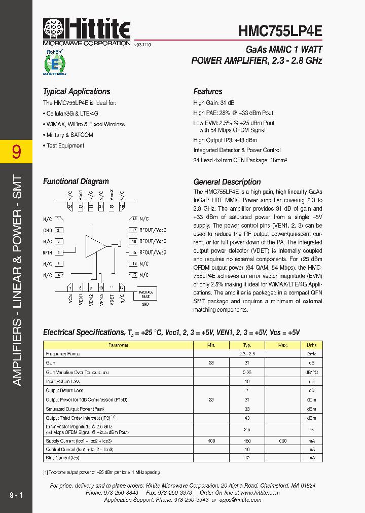 HMC755LP4E10_5924712.PDF Datasheet