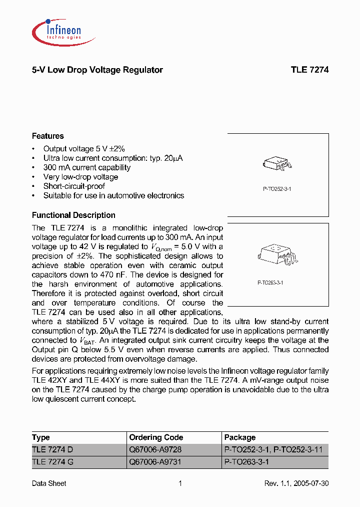 TLE727405_5928471.PDF Datasheet