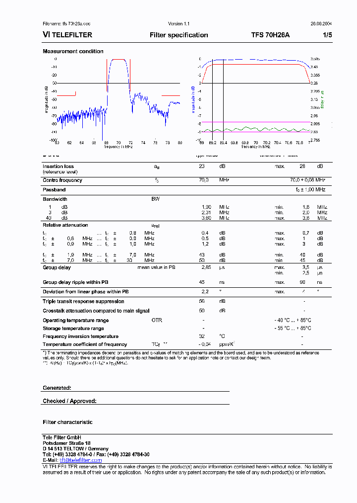 TFS70H26A_5928738.PDF Datasheet