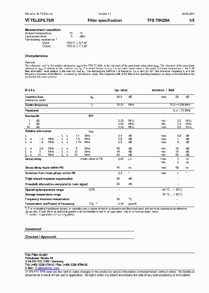 TFS70H29A_5928741.PDF Datasheet