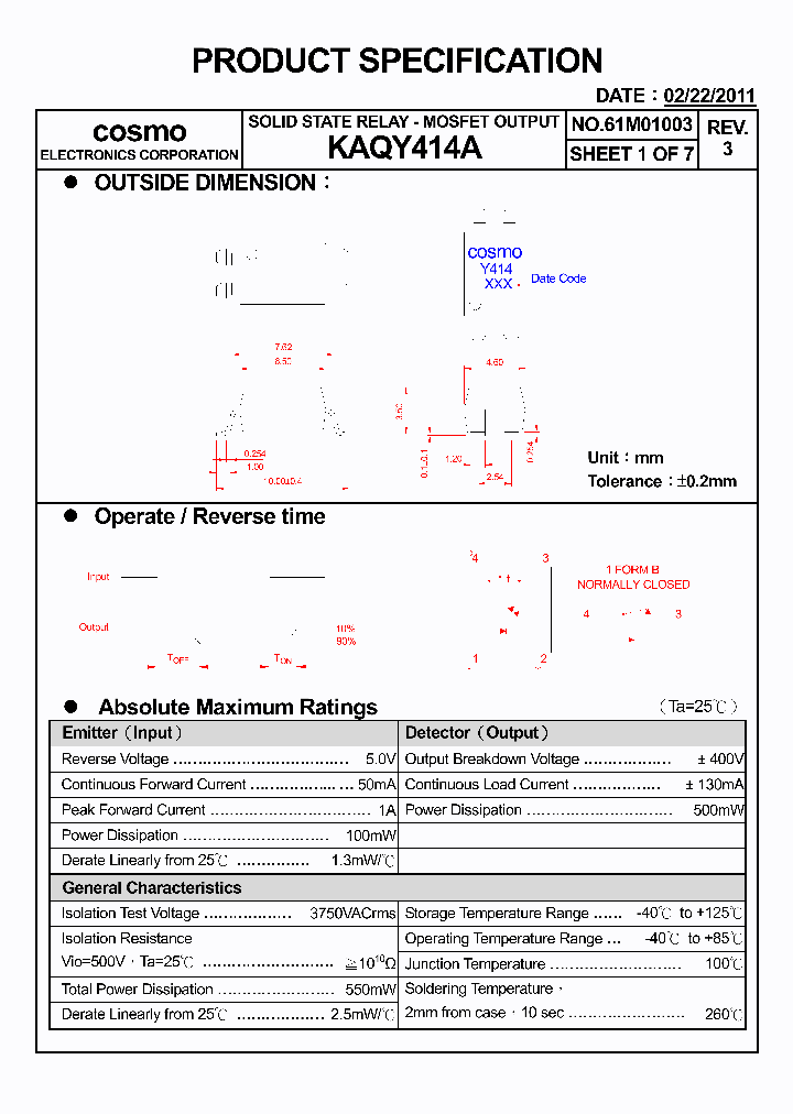 KAQY414A_5930134.PDF Datasheet