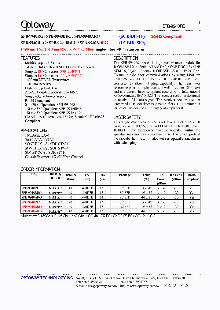 SPB-9940ARLG_5931230.PDF Datasheet