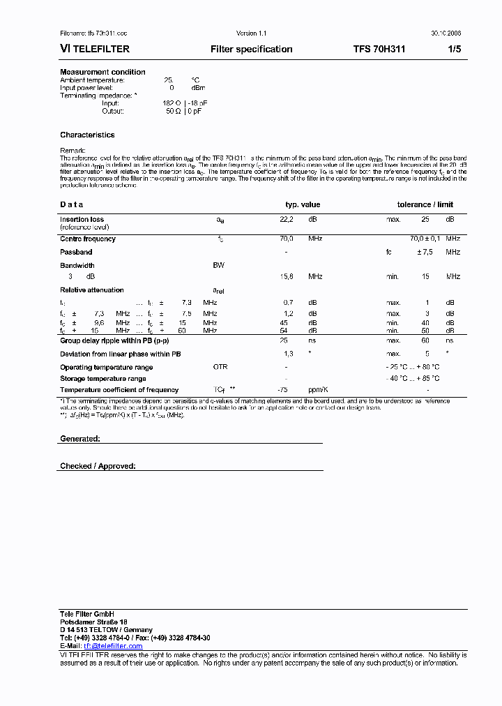 TFS70H311_5928742.PDF Datasheet