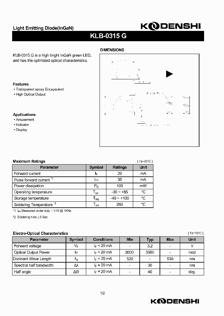KLB-0315G_5934744.PDF Datasheet