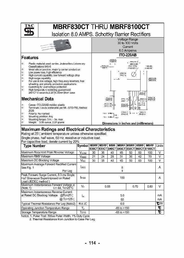 MBR840CT_5937975.PDF Datasheet