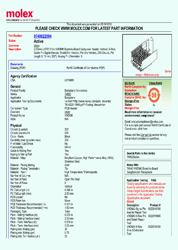 74062-2594_5938586.PDF Datasheet
