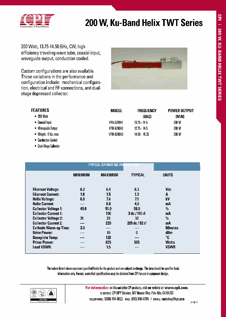 VTU-6299H1_5940403.PDF Datasheet