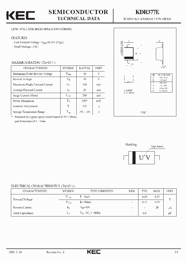 KDR377E_5942467.PDF Datasheet