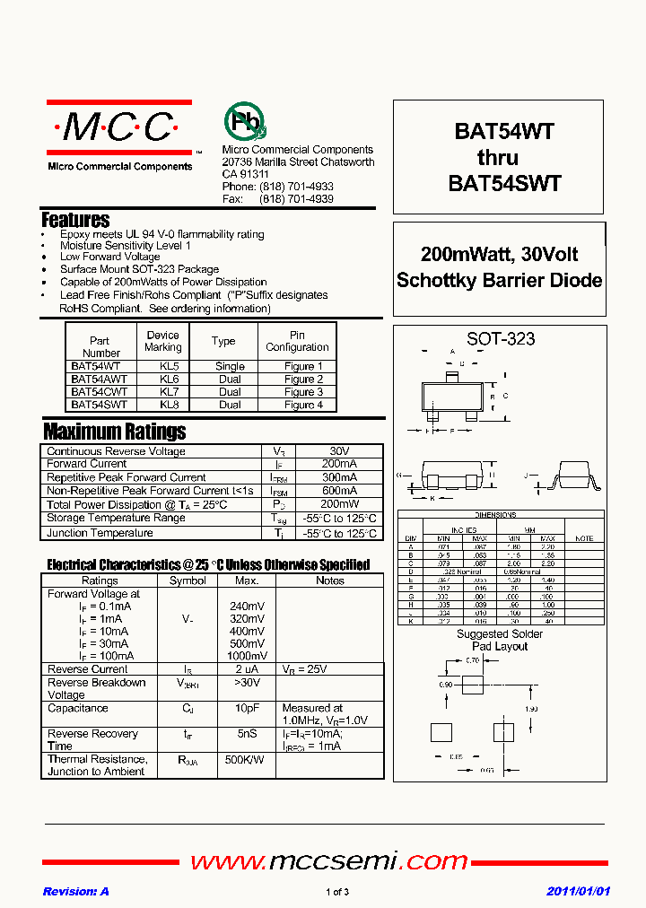 BAT54AWT_5944272.PDF Datasheet