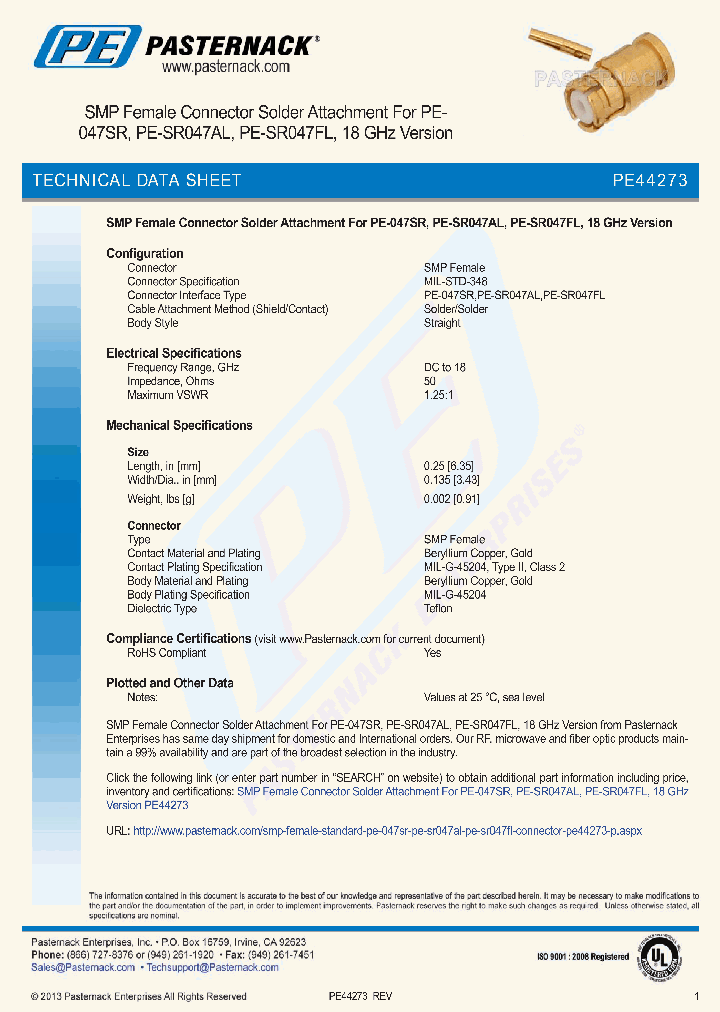 PE44273_5945791.PDF Datasheet
