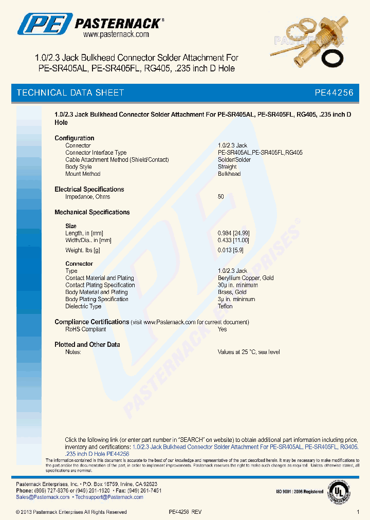 PE44256_5945787.PDF Datasheet