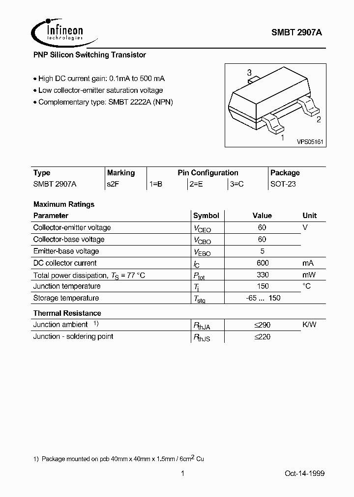 SMBT2907A_5947281.PDF Datasheet