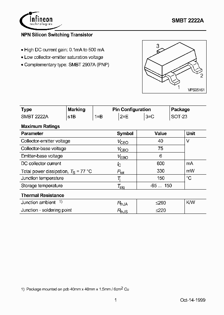 SMBT2222A_5947278.PDF Datasheet