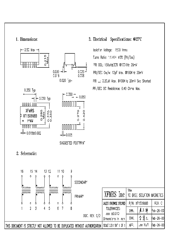 XF150668B_5946974.PDF Datasheet