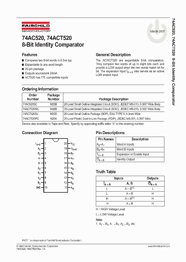 74AC52007_5953431.PDF Datasheet