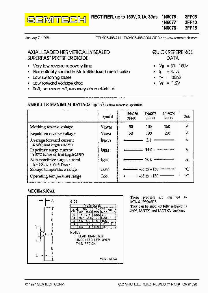 1N6076_5953485.PDF Datasheet