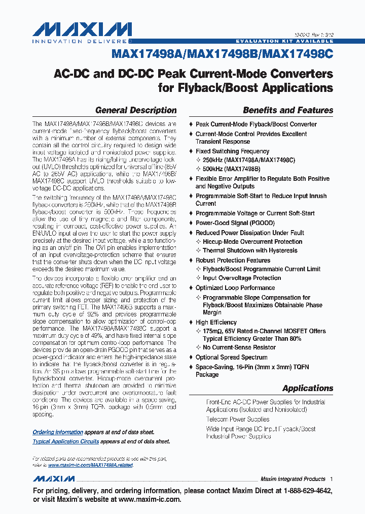 MAX17498A_5953941.PDF Datasheet