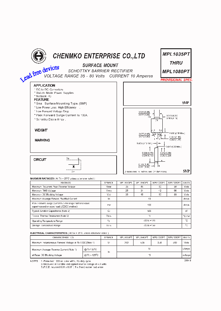 MPL1035PT_5952860.PDF Datasheet