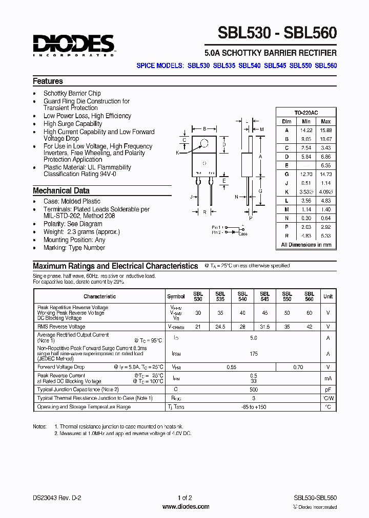 SBL540_5959583.PDF Datasheet