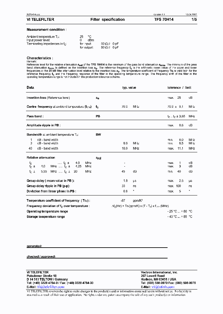TFS70H14_5961234.PDF Datasheet
